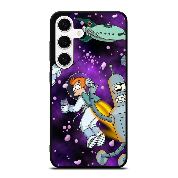 FUTURAMA BENDER LILA Samsung Galaxy S24 Case FUTURAMA BENDER LILA Samsung Galaxy S24 Case