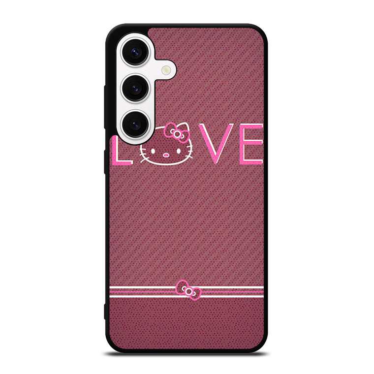 HELLO KITTY PINK LOVE 2 Samsung Galaxy S24 Case