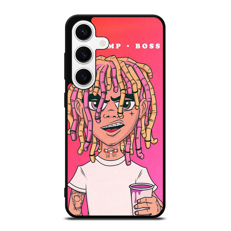 LIL PUMP BOSS CARTOON Samsung Galaxy S24 Case