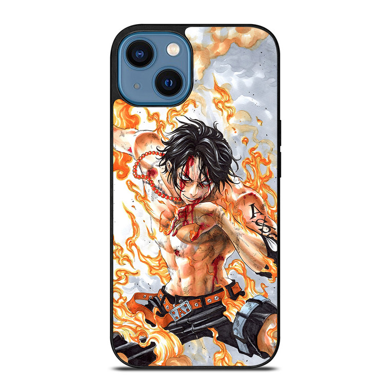 PORTGAS D ACE BLEEDING iPhone 14 Case