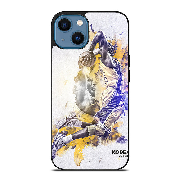 NBA LOS ANGELES LAKERS KOBE BRYANT iPhone 14 Case