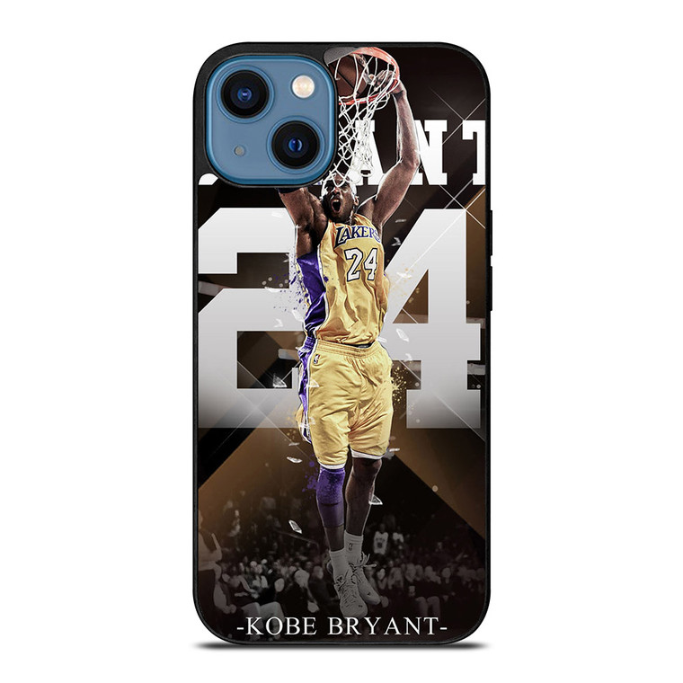 NBA LOS ANGELES LAKERS KOBE BRYANT 3 iPhone 14 Case