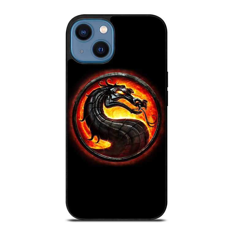 MORTAL KOMBAT LOGO iPhone 14 Case