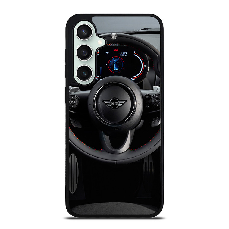 MINI COOPER STEERING WHEEL 2 Samsung Galaxy S23 FE Case