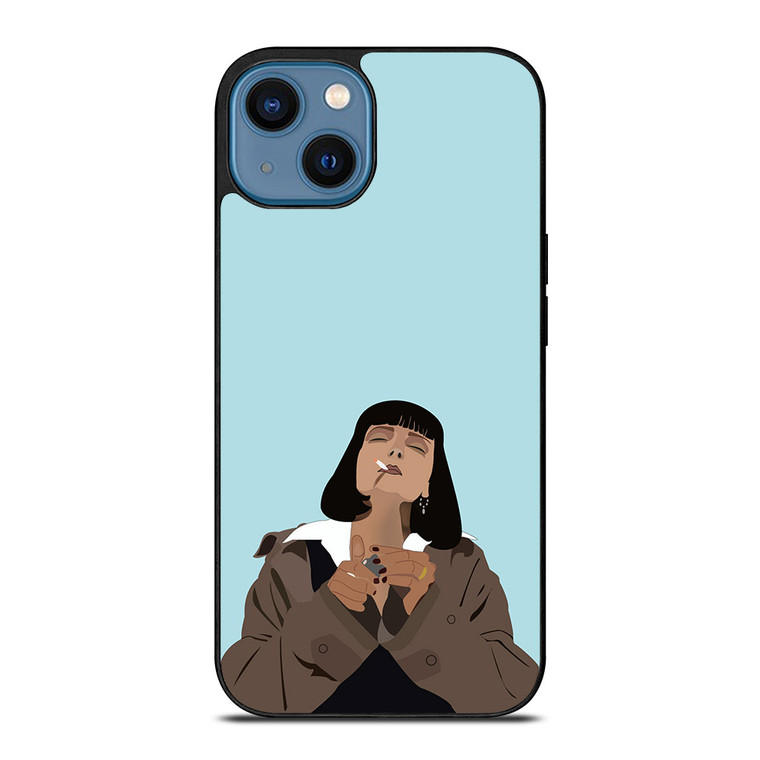 MIA WALLACE PULP FICTION 2 iPhone 14 Case