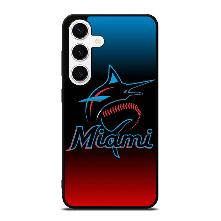 MIAMI MARLINS MLB LOGO Samsung Galaxy S24 Case