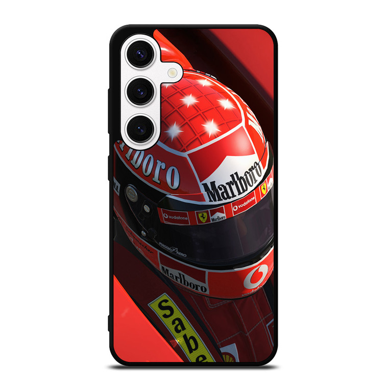 MICHAEL SCHUMACHER HELMET 3 Samsung Galaxy S24 Case