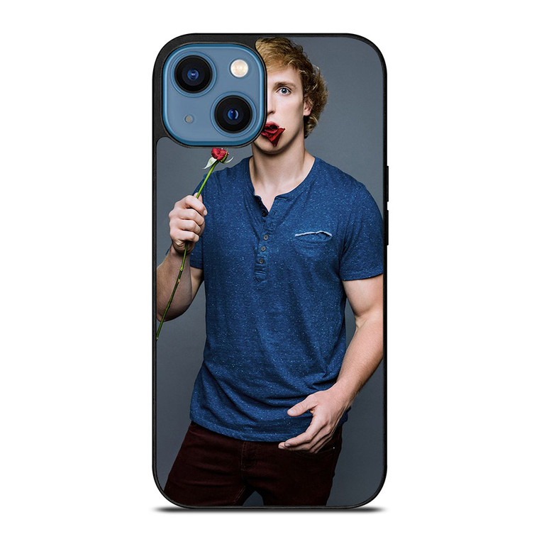 LOGAN PAUL ROSE iPhone 14 Case LOGAN PAUL ROSE iPhone 14 Case