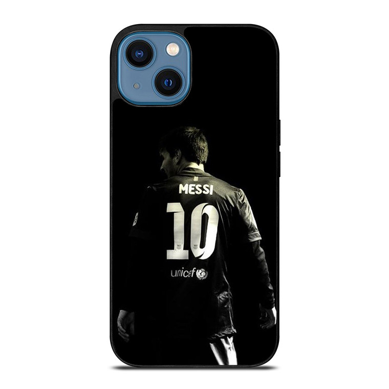 LIONEL MESSI BLACK AND WHITE iPhone 14 Case