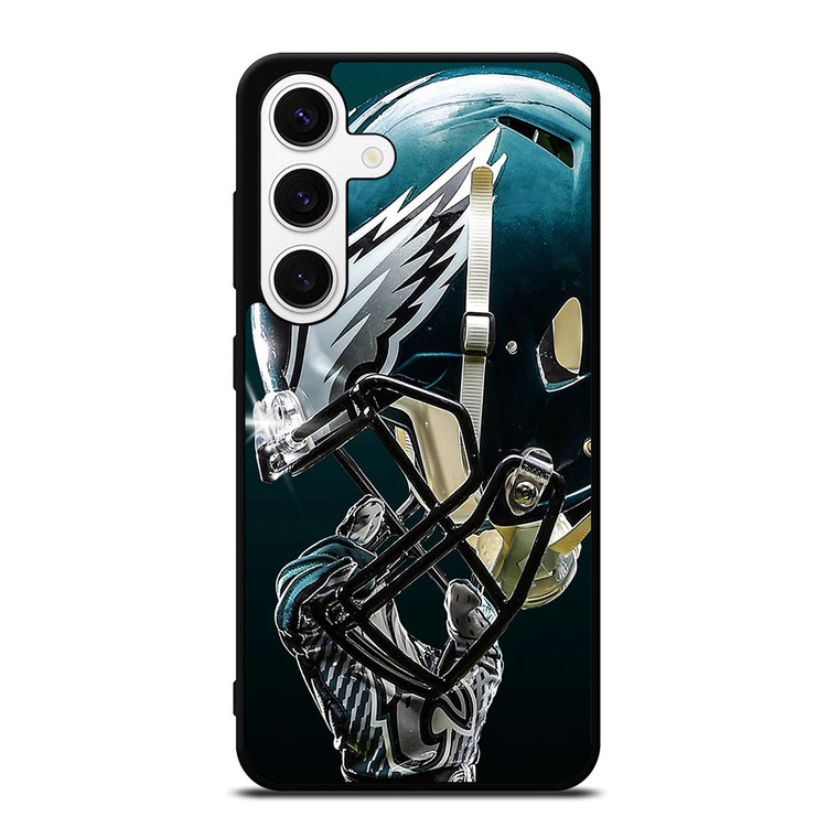 PHILADELPHIA EAGLES HELMET Samsung Galaxy S24 Case