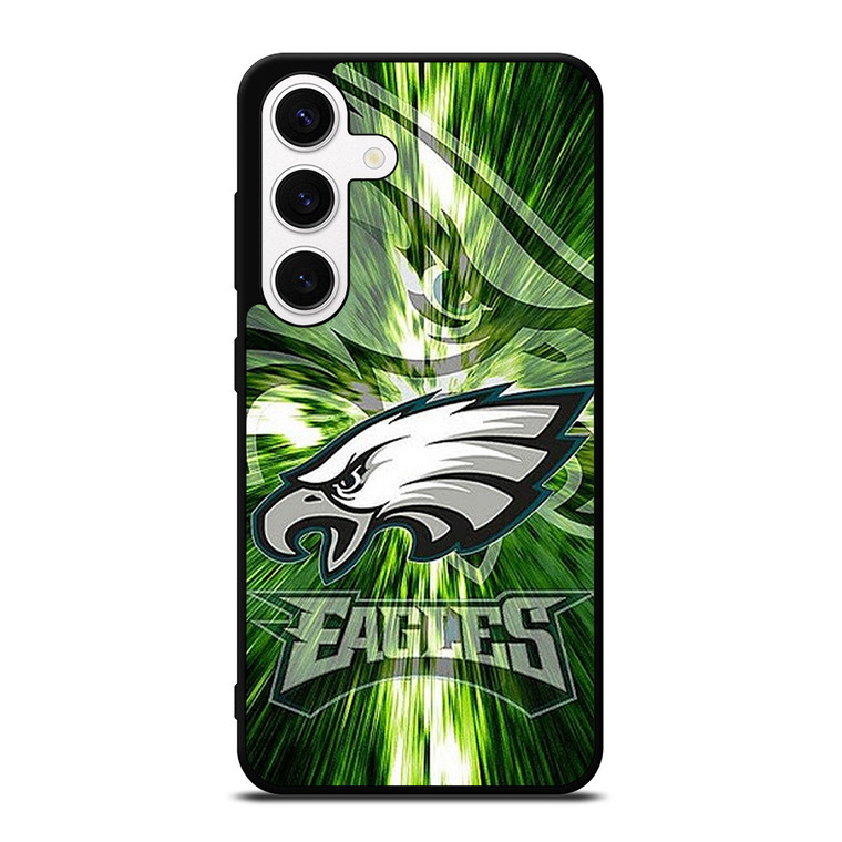 PHILADELPHIA EAGLES LOGO 3 Samsung Galaxy S24 Case