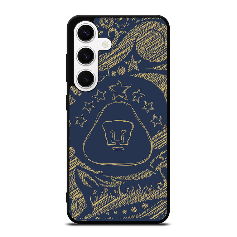 PUMAS UNAM ART LOGO Samsung Galaxy S24 Case