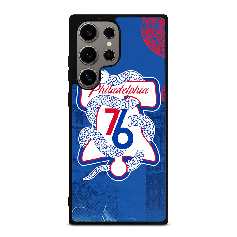 PHILADELPHIA 76ERS LOGO Samsung Galaxy S24 Ultra Case