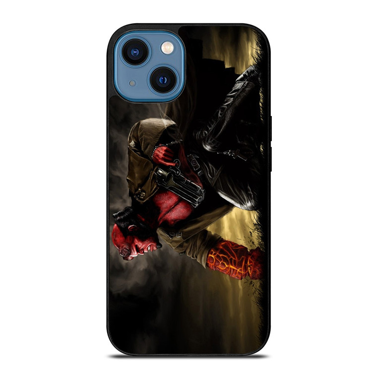 HELL BOY WITH A SHOTGUN iPhone 14 Case HELL BOY WITH A SHOTGUN iPhone 14 Case