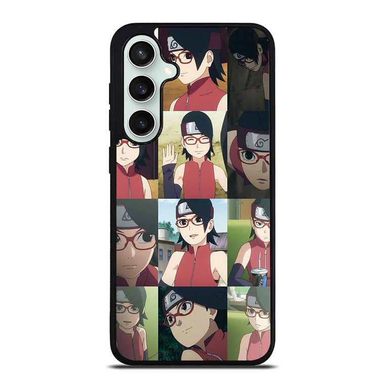 SARADA UCHIHA COLLAGE Samsung Galaxy S23 FE Case