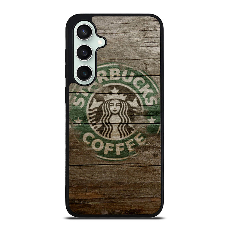 STARBUCKS COFFEE LOGO WOODEN Samsung Galaxy S23 FE Case