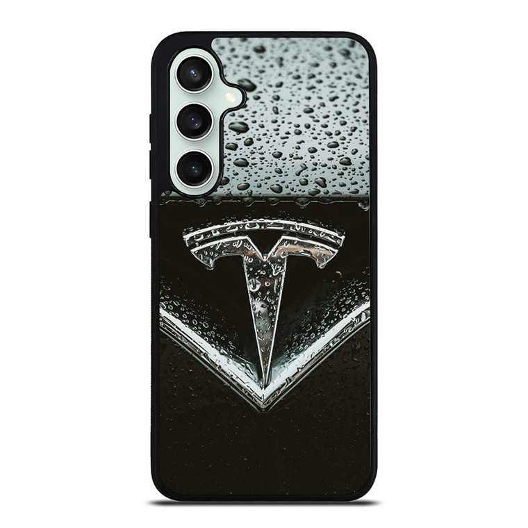 TESLA CAR LOGO 3 Samsung Galaxy S23 FE Case