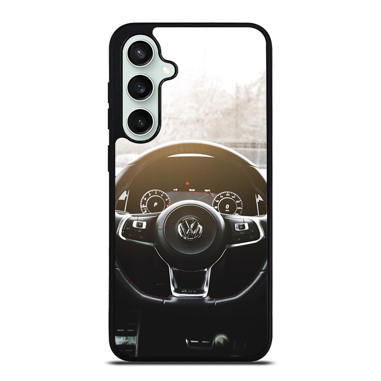 VW VOLKSWAGEN STEERING WHEEL Samsung Galaxy S23 FE Case