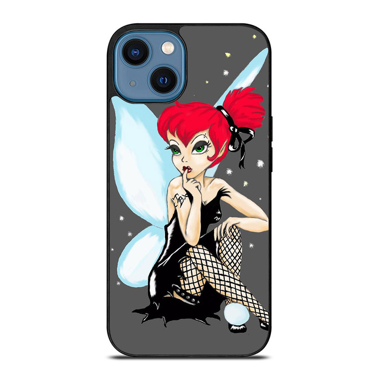 GOTHIC TINKERBELL DISNEY iPhone 14 Case