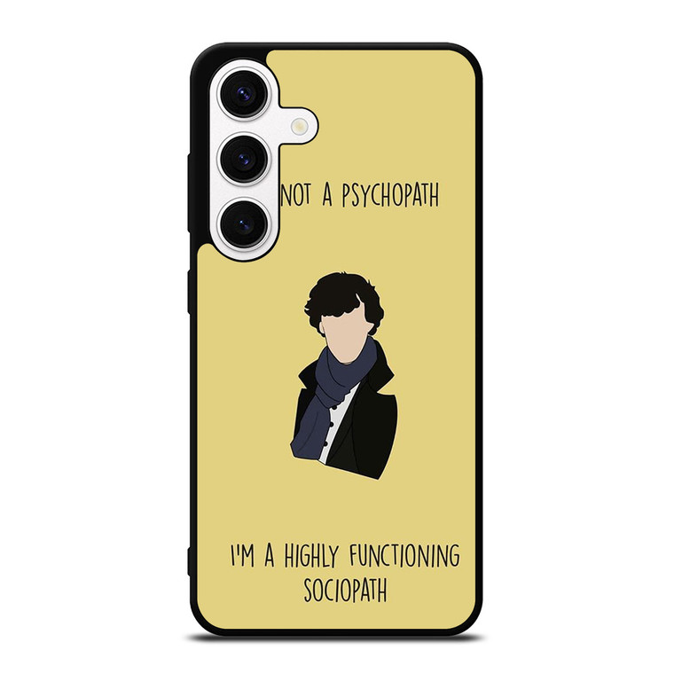 SHERLOCK HOLMES QUOTES Samsung Galaxy S24 Case