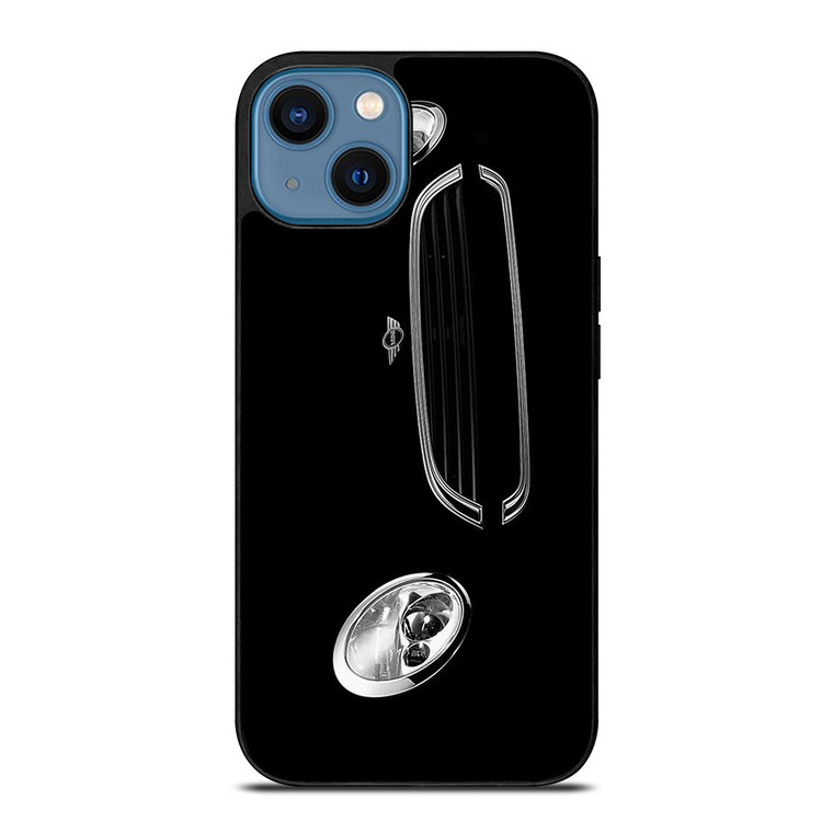 FRONT OF MINI COOPER iPhone 14 Case