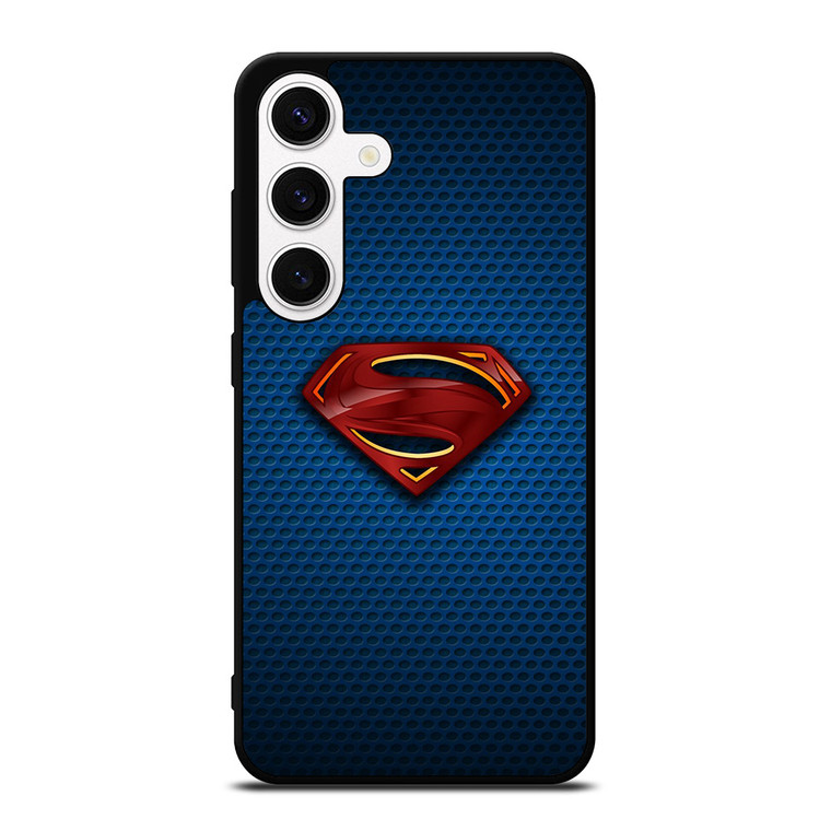 SUPERMAN ELECTRIC BLUE LOGO 2 Samsung Galaxy S24 Case