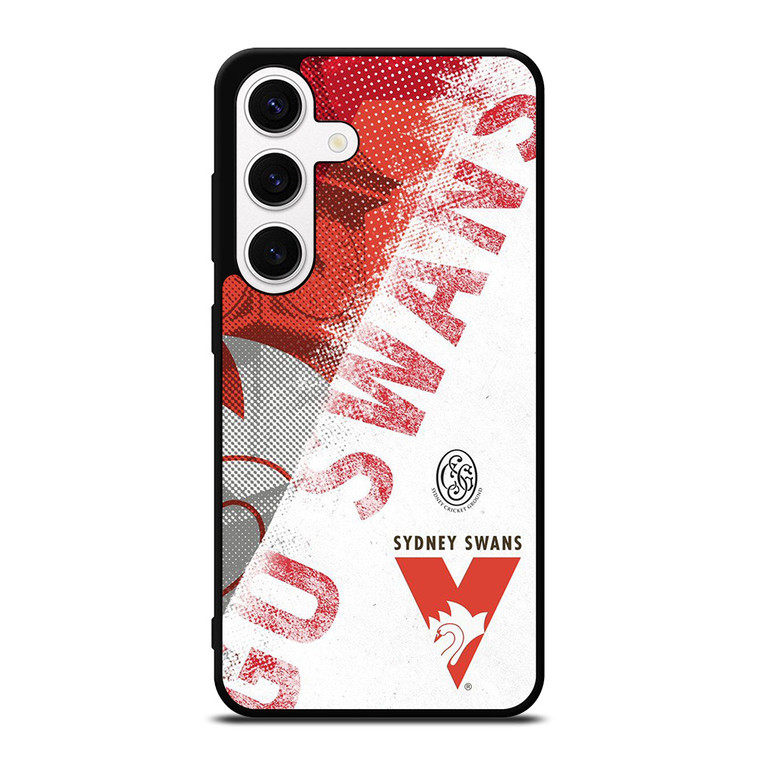 SYDNEY SWANS AFL LOGO Samsung Galaxy S24 Case