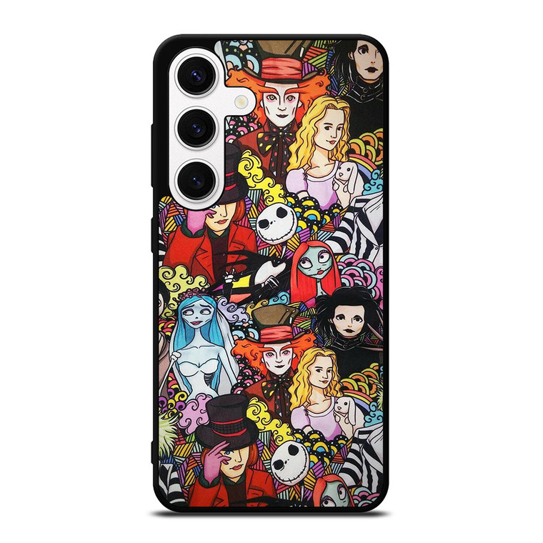 TIM BURTON CHARACTERS Samsung Galaxy S24 Case
