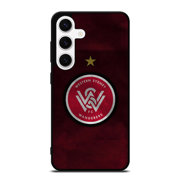 WESTERN SYDNEY WANDERERS FC LOGO Samsung Galaxy S24 Case WESTERN SYDNEY WANDERERS FC LOGO Samsung Galaxy S24 Case