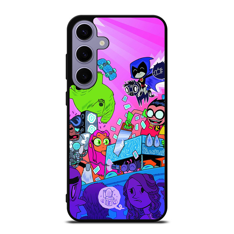 TEEN TITANS ART CARTOON Samsung Galaxy S24 Plus Case
