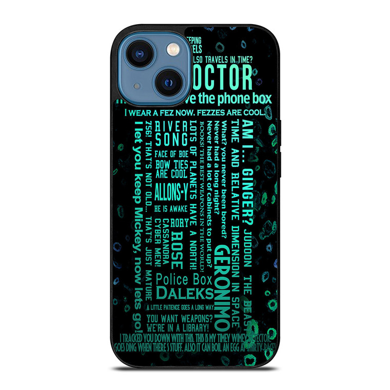DOCTOR WHO TARDIS iPhone 14 Case