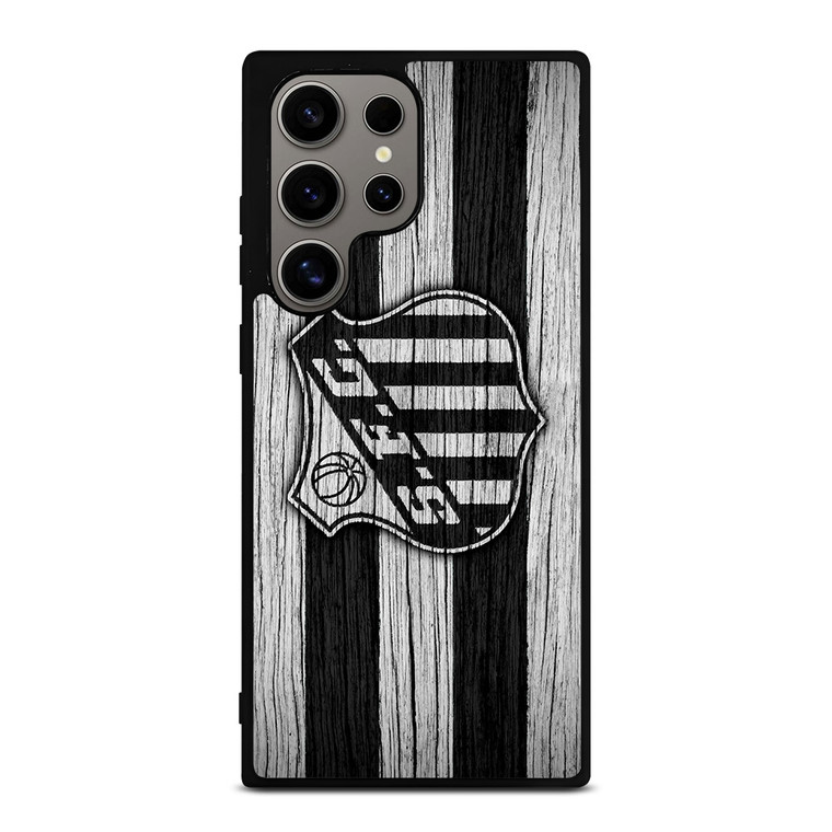 SANTOS FC WOODEN Samsung Galaxy S24 Ultra Case SANTOS FC WOODEN Samsung Galaxy S24 Ultra Case