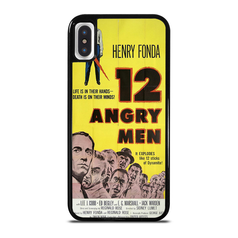 12 ANGRY MEN OLD POSTER iPhone X / XS Case