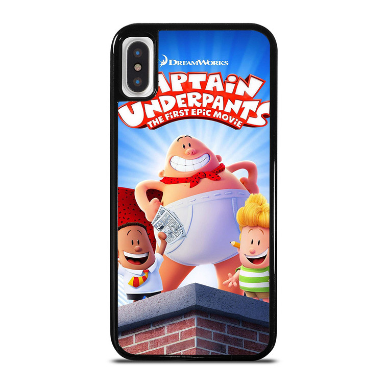 CAPTAIN UNDERPANTS FUNNY MOVIE iPhone X / XS Case