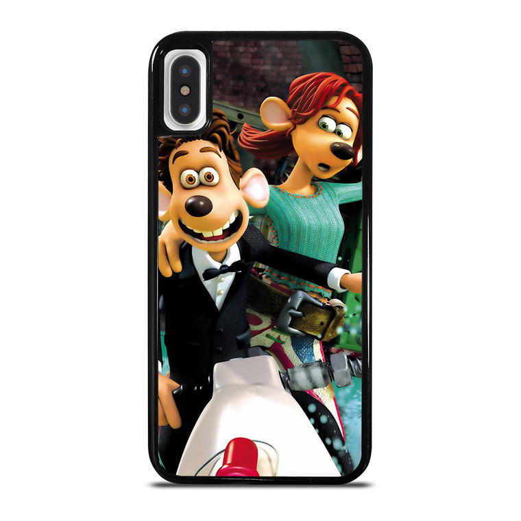 FLUSHED AWAY FUNNY MOVIE iPhone X / XS Case