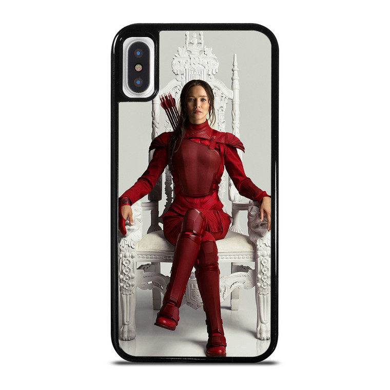 JENNIFER LAWRENCE HUNGER GAME RED iPhone X / XS Case JENNIFER LAWRENCE HUNGER GAME RED iPhone X / XS Case