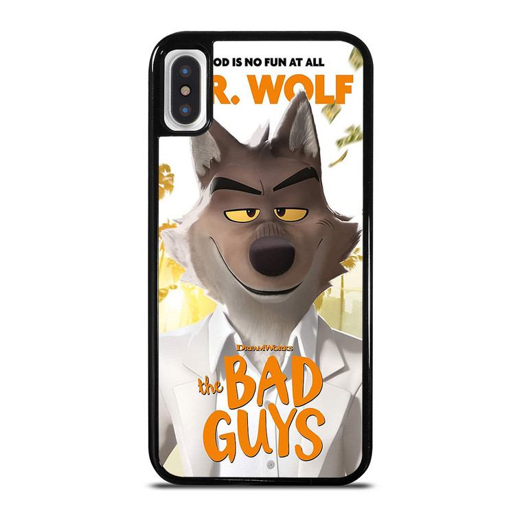 MR WOLF THE BAD GUYS iPhone X / XS Case