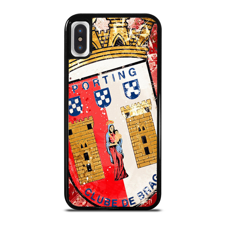SC BRAGA ART LOGO iPhone X / XS Case SC BRAGA ART LOGO iPhone X / XS Case