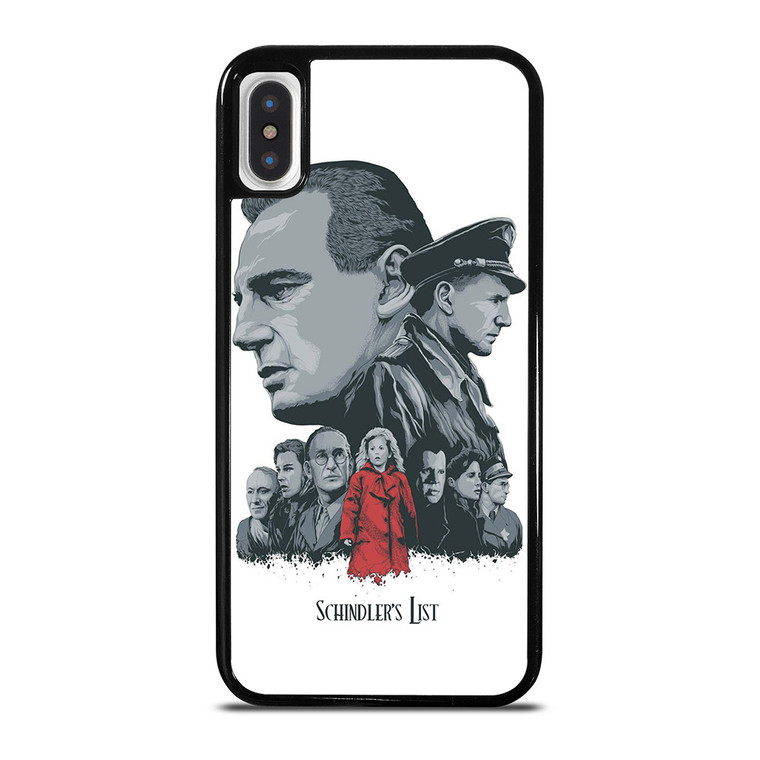 SCHINDLER'S LIST CHARACTERS ART iPhone X / XS Case