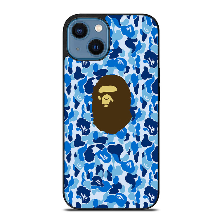 CAMO BAPE LOGO 3 iPhone 14 Case