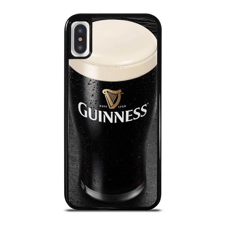 WET GUINNESS BEER iPhone X / XS Case