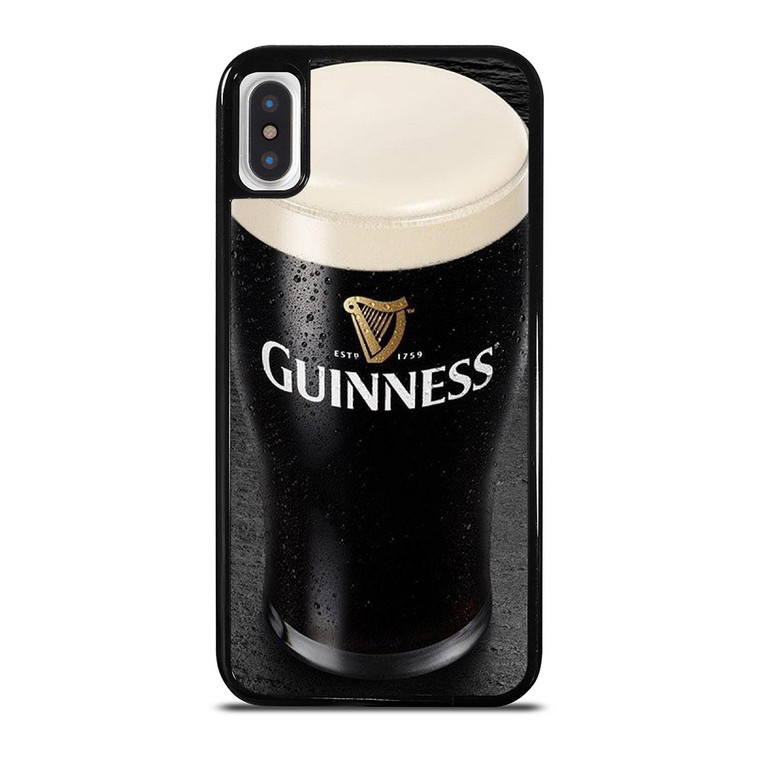 WET GUINNESS BEER iPhone X / XS Case