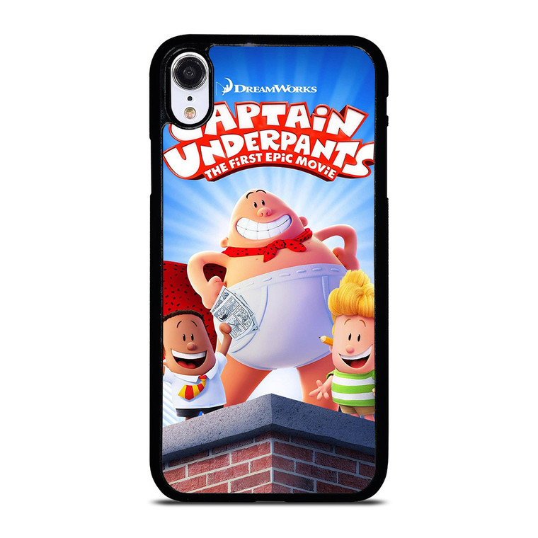 CAPTAIN UNDERPANTS FUNNY MOVIE iPhone XR Case CAPTAIN UNDERPANTS FUNNY MOVIE iPhone XR Case