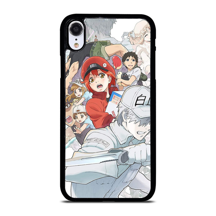 CELLS AT WORK CHARACTERS iPhone XR Case CELLS AT WORK CHARACTERS iPhone XR Case