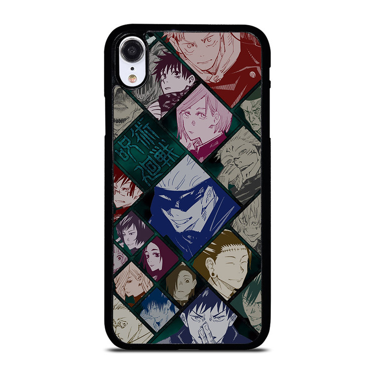 JUJUTSU KAISEN CHARACTERS ANIME iPhone XR Case JUJUTSU KAISEN CHARACTERS ANIME iPhone XR Case