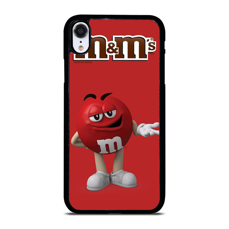 M&M'S CHOCOLATE RED iPhone XR Case
