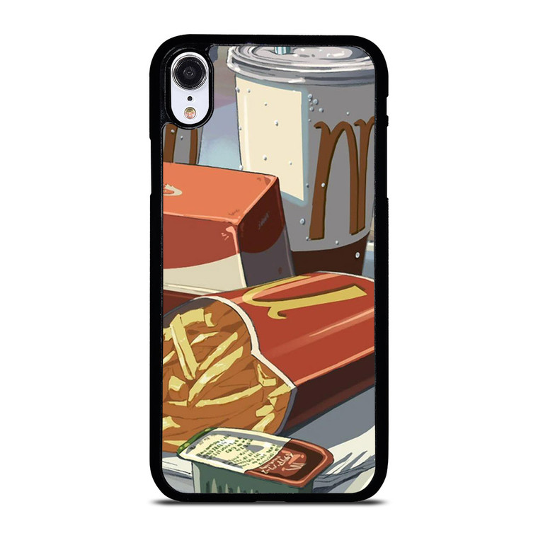 MCDONALDS ART iPhone XR Case MCDONALDS ART iPhone XR Case