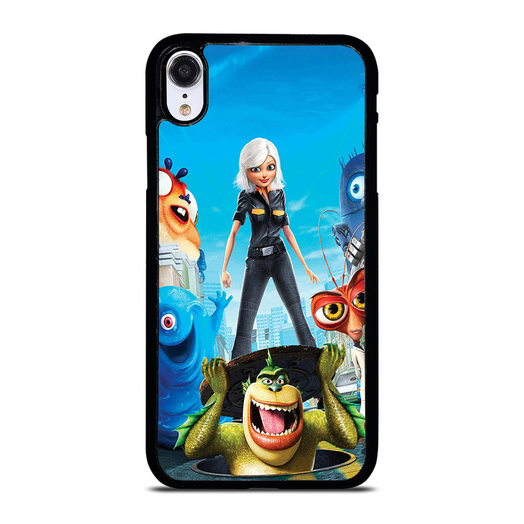MONSTER VS ALIENS CARTOON iPhone XR Case