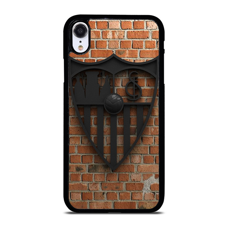 SEVILLA FC BLACK LOGO iPhone XR Case