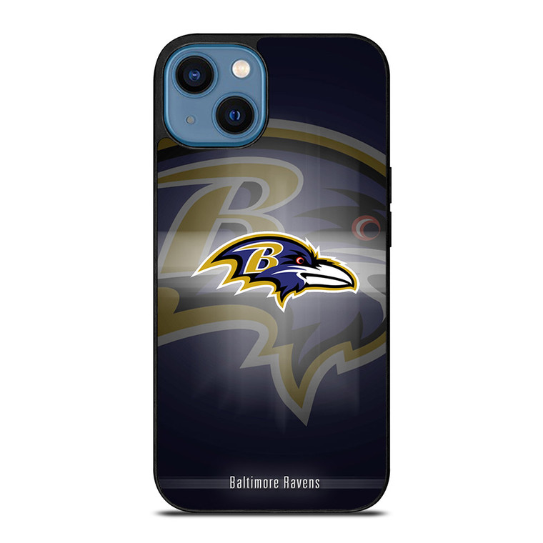 BALTIMORE RAVENS LOGO iPhone 14 Case